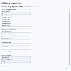 Umbraco Defaults Setup