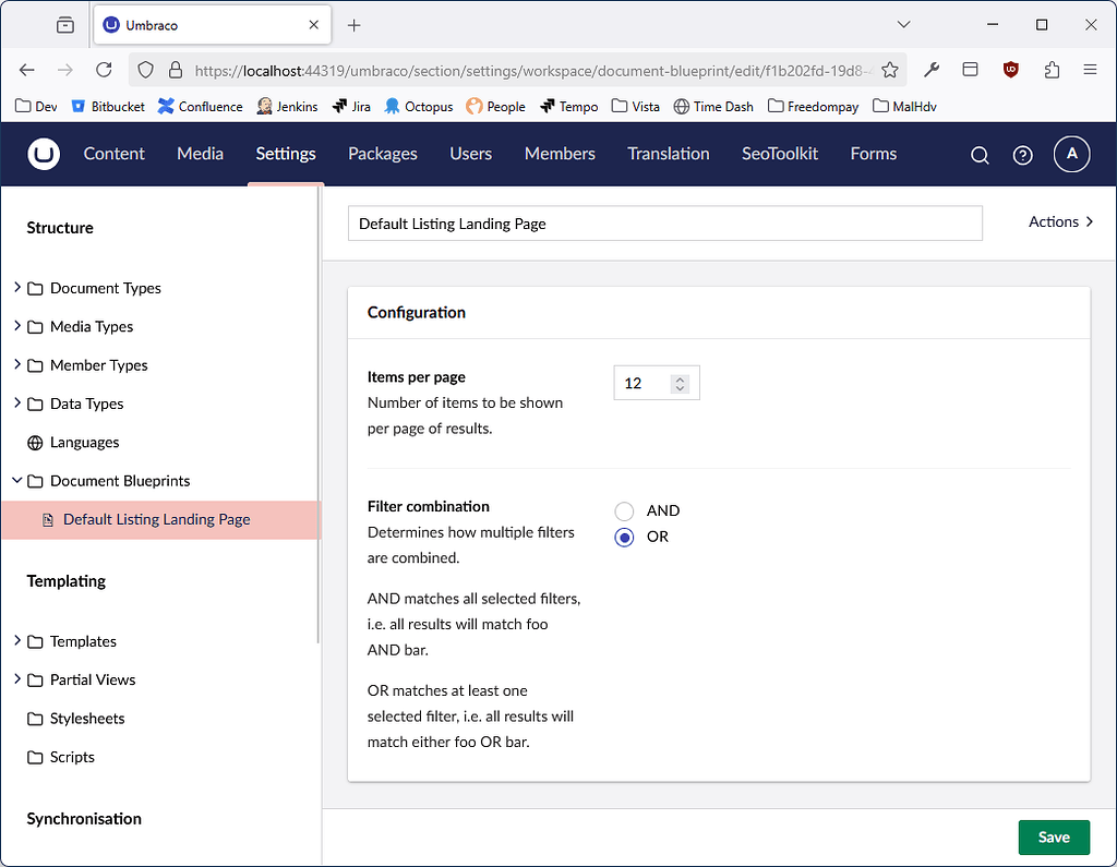Document blueprint settings not applied on node creation - Umbraco ...