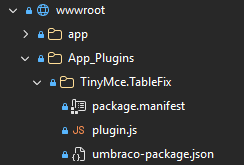 TinyMce Custom Plugin - Umbraco community forum